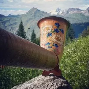 Partition cor des Alpes et chœur d'enfants