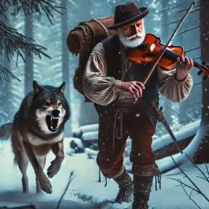 Conte audio : "Le loup et le violoneux"