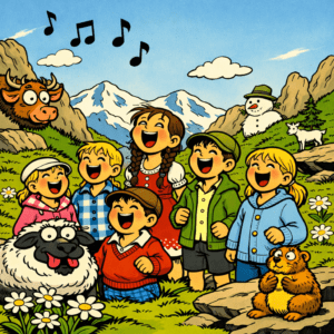 CHANSONS POUR ENFANTS : "Mes premières chansons sur la montagne"